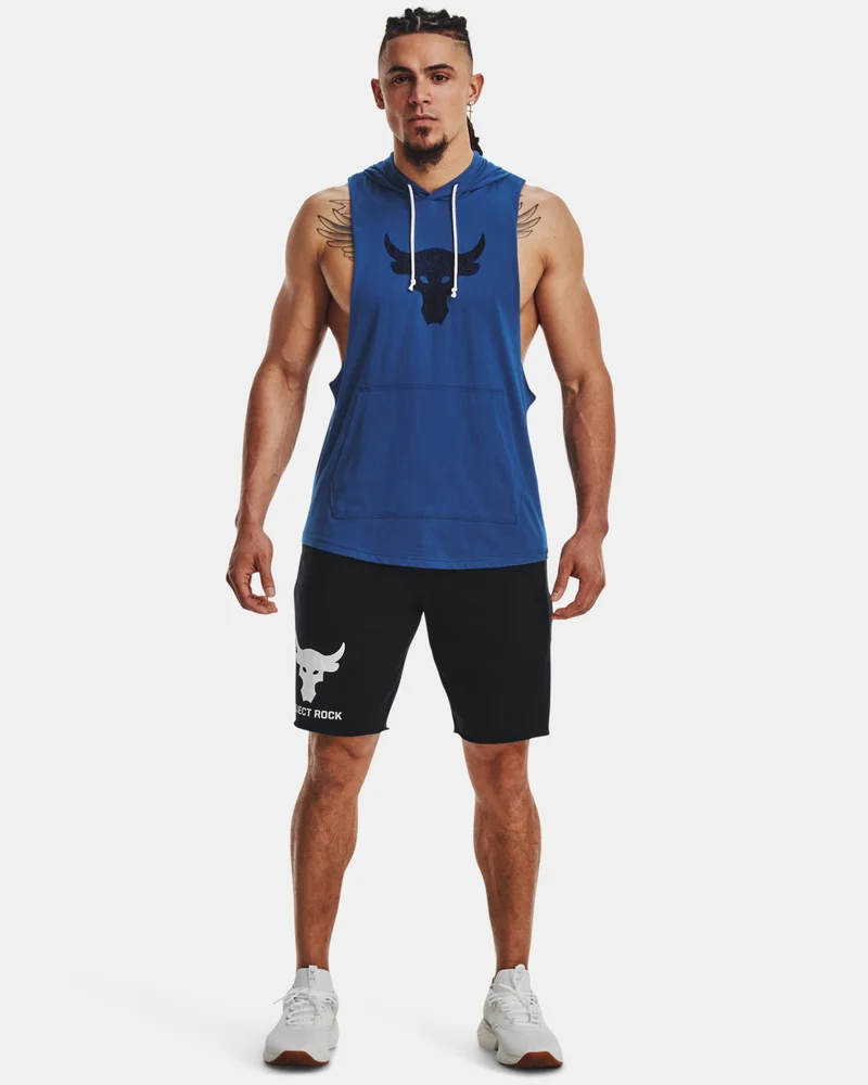 UNDER ARMOUR Men's Project Rock BSR Bull Sleeveless Hoodie